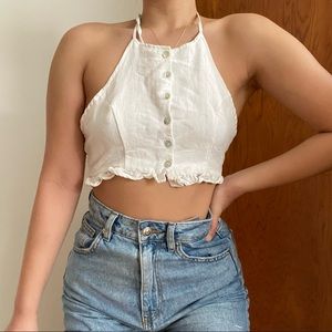 Cropped Halter Top